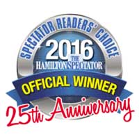 Excel Dental Clinic in Hamilton Wins Another Award in 2016 in Reader's Choice Award for Best Dentist